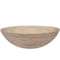Novatto Beige Travertine Vessel Sink and Matte Black Umbrella Drain NOSV-BTMB - alternate 3